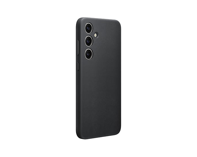 Samsung Galaxy S24 Plus Vegan Leather Case | Black Samsung Galaxy S24 Plus Vegan Leather Case | Black